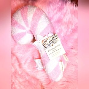 Candy cane pillows pink